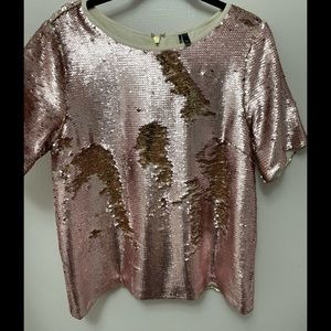 Top shop sequined top